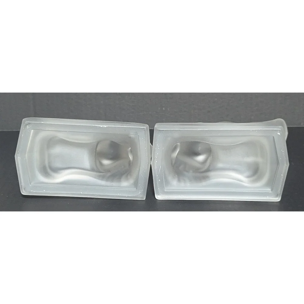 Vintage L.E. Smith Frosted Glass Rearing Horse Bookends Pair – Art Deco 1940s